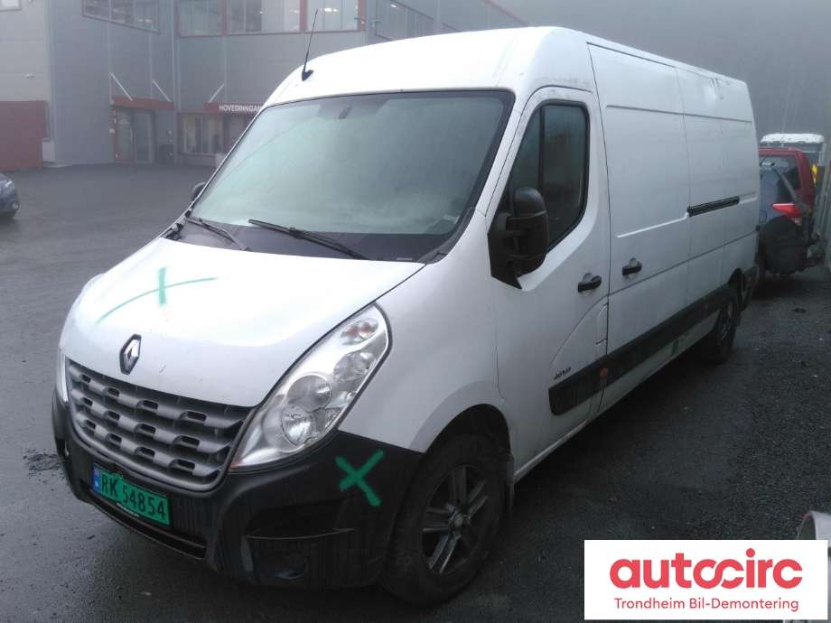 Renault Master 2010-2013 (Type III, Fase 1) , Motorkode: M9T-670, Girkassekode: 8201074163