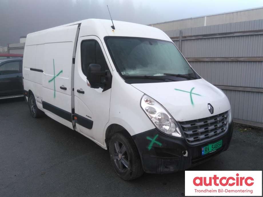Renault Master 2010-2013 (Type III, Fase 1) , Motorkode: M9T-670, Girkassekode: 8201074163