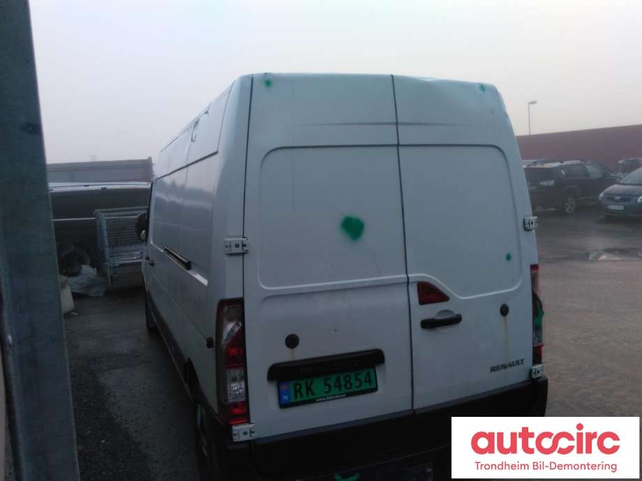 Renault Master 2010-2013 (Type III, Fase 1) , Motorkode: M9T-670, Girkassekode: 8201074163