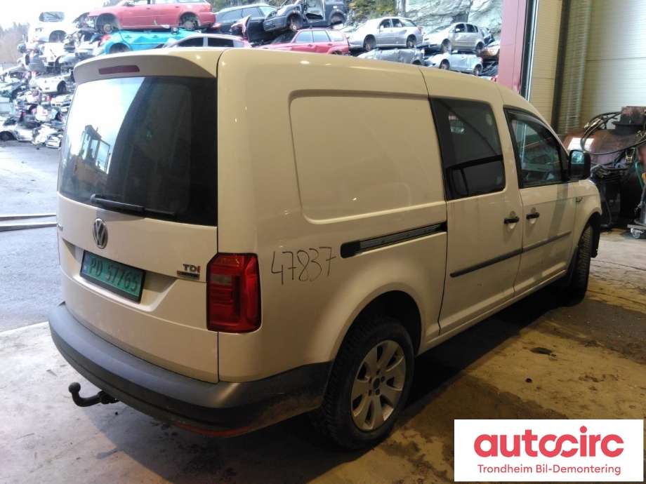 VW Caddy 2015-2020 (Type III, Fase 3) , Motorkode: DFSE, Girkassekode: MRV