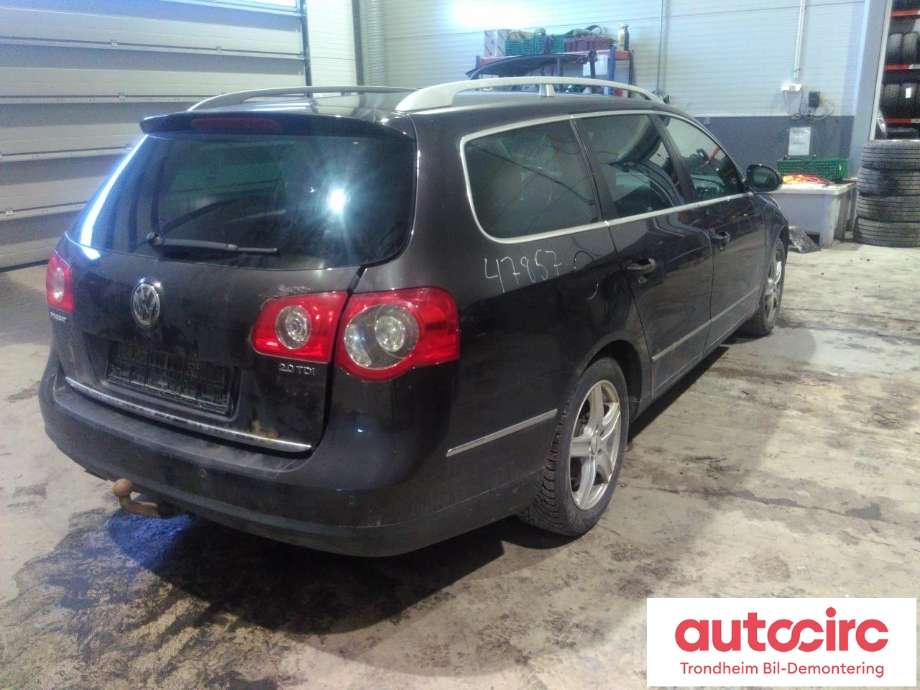 VW Passat 2005-2010 (B6) (B6), Motorkode: BMP, Girkassekode: 