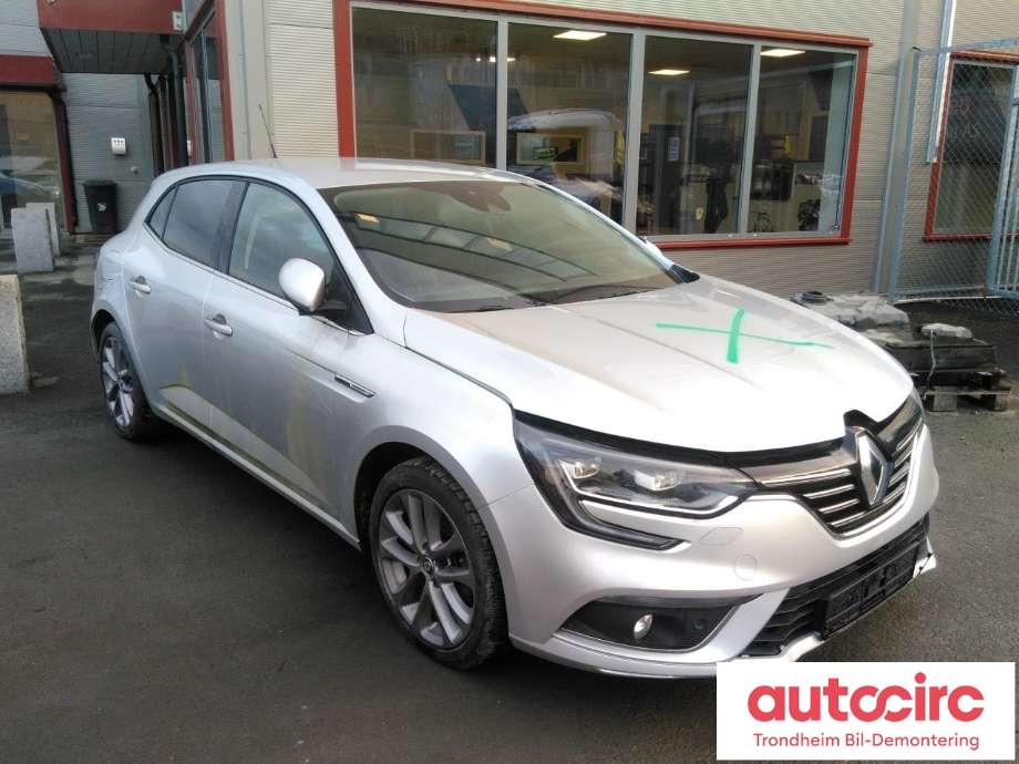 Renault Megane 2016-->> Type IV , Motorkode: K9K, Girkassekode: TL4