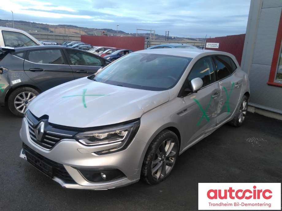 Renault Megane 2016-->> Type IV , Motorkode: K9K, Girkassekode: TL4