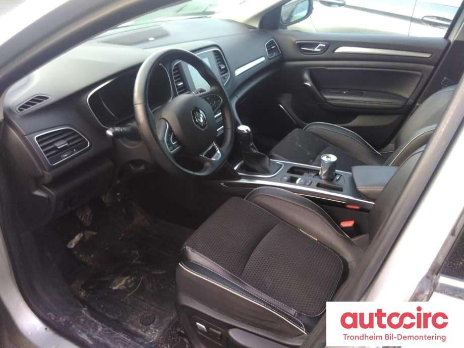 Renault Megane 2016-->> Type IV , Motorkode: K9K, Girkassekode: TL4