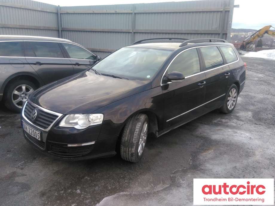 VW Passat 2005-2010 (B6) (B6), Motorkode: CAY, Girkassekode: 