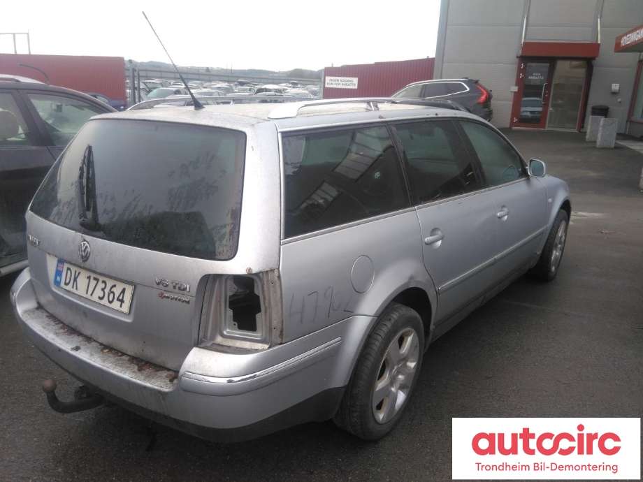 VW Passat 2001-2005 (B5,3BG) (B5,3BG), Motorkode: AKN, Girkassekode: FNM