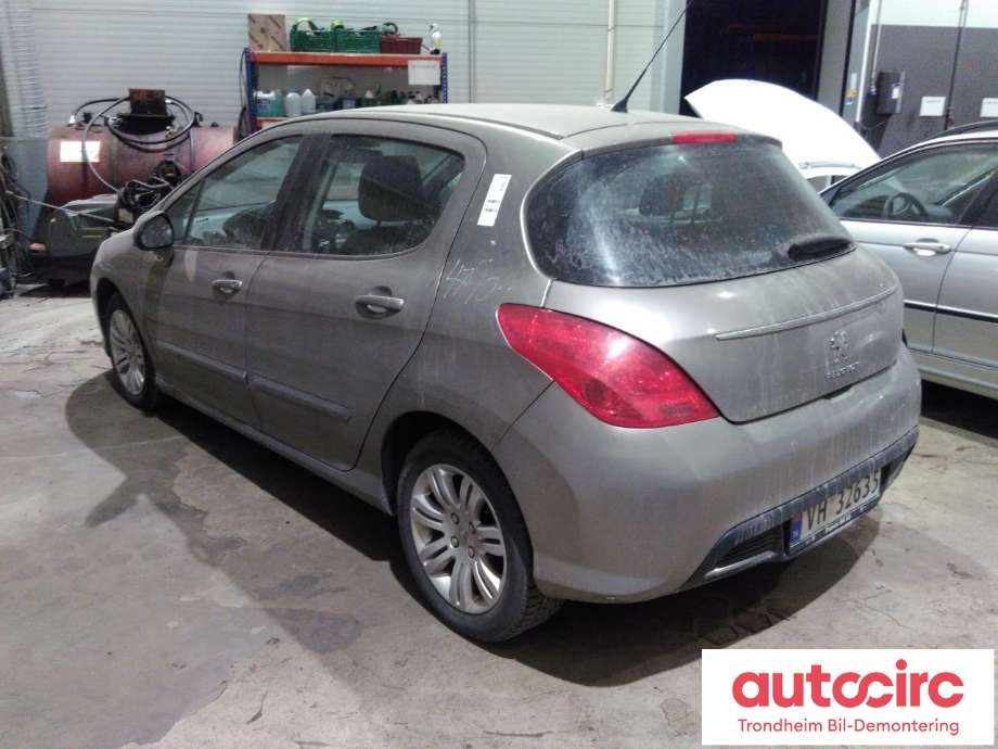 Peugeot 308 2011-2013 (Type I, Fase 2) , Motorkode: 9HP, Girkassekode: 2222 LL