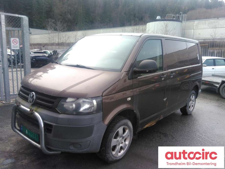 VW Transporter / Caravelle 2009-2015 (Fase 2) (T5) (T5), Motorkode: CAAC, Girkassekode: KQK