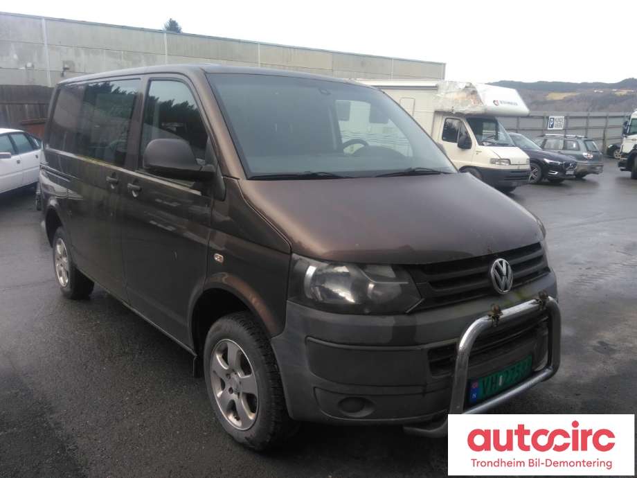 VW Transporter / Caravelle 2009-2015 (Fase 2) (T5) (T5), Motorkode: CAAC, Girkassekode: KQK