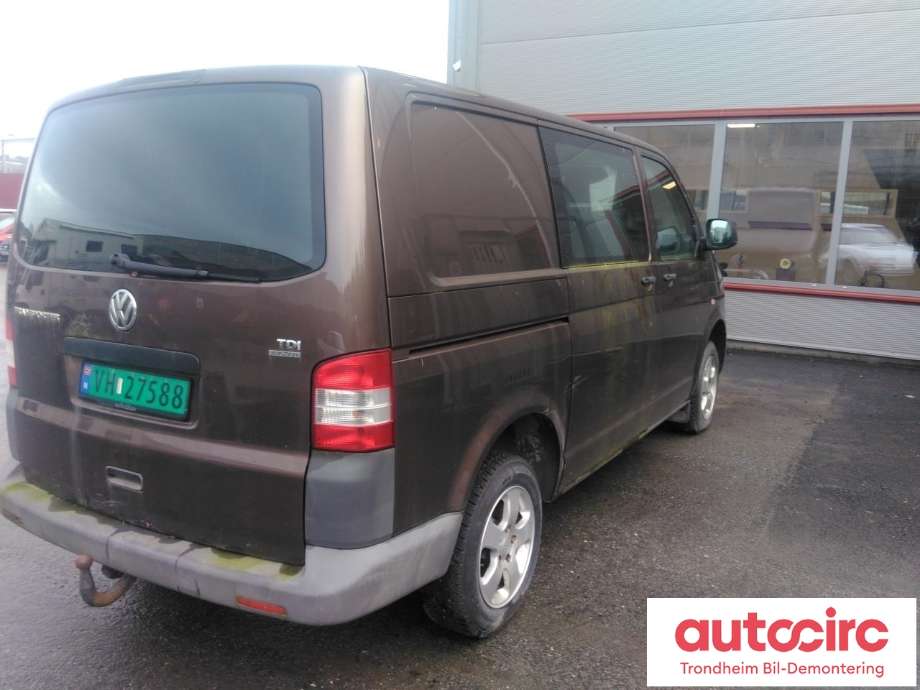 VW Transporter / Caravelle 2009-2015 (Fase 2) (T5) (T5), Motorkode: CAAC, Girkassekode: KQK