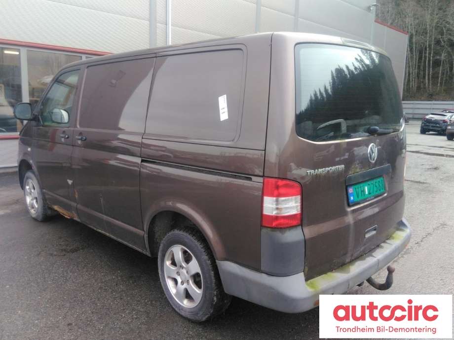 VW Transporter / Caravelle 2009-2015 (Fase 2) (T5) (T5), Motorkode: CAAC, Girkassekode: KQK