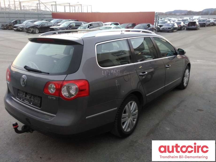 VW Passat 2005-2010 (B6) (B6), Motorkode: BMP, Girkassekode: