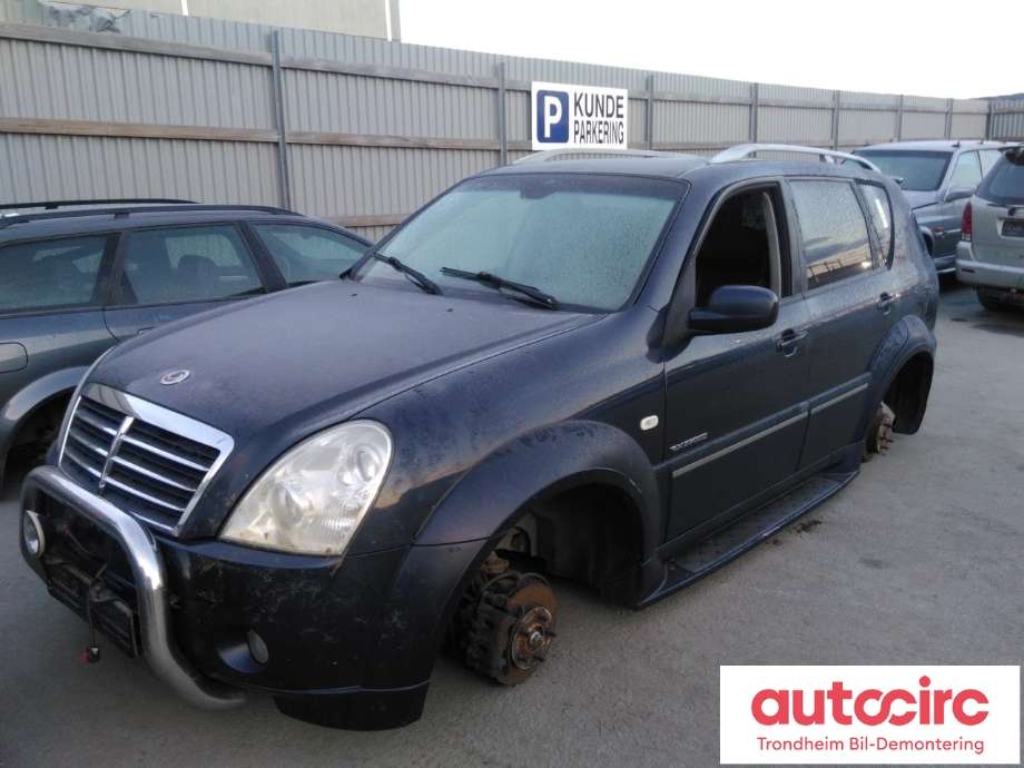 SsangYong Rexton 2007-2013 (Y250) (Y250), Motorkode: 665925, Girkassekode: 