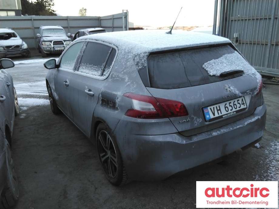 Peugeot 308 2013-2021 (Type II) , Motorkode: 9HC, Girkassekode: 16 086 923 80