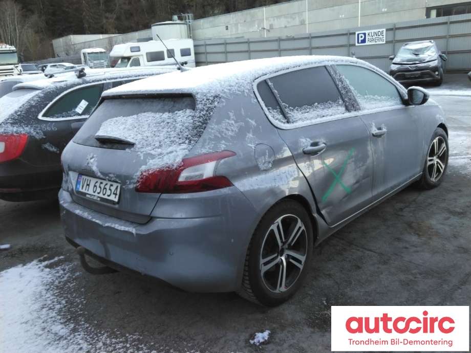 Peugeot 308 2013-2021 (Type II) , Motorkode: 9HC, Girkassekode: 16 086 923 80