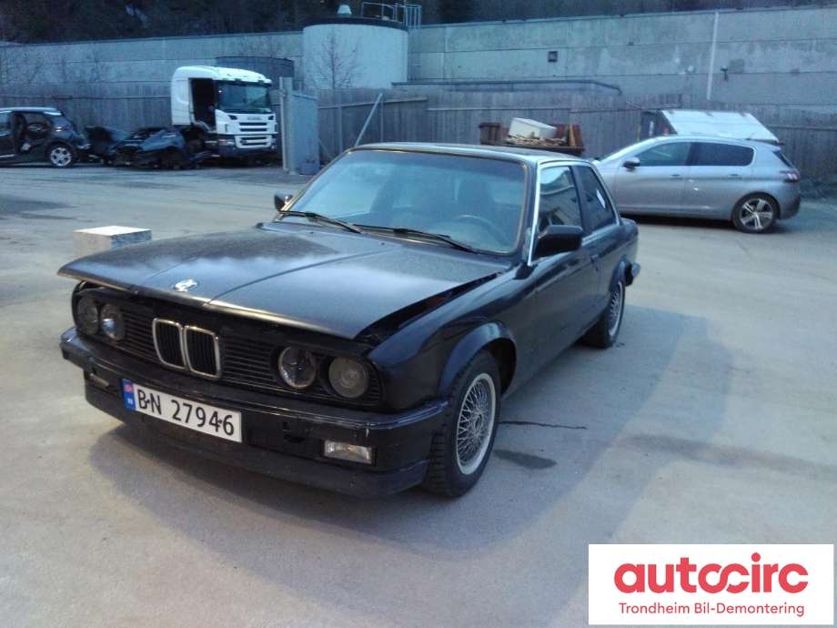 BMW 3-Serie 1983-1993 (E30) (E30), Motorkode: M20B20, Girkassekode: S5-16-THMH