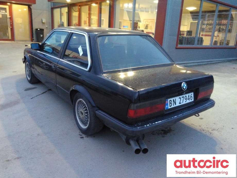 BMW 3-Serie 1983-1993 (E30) (E30), Motorkode: M20B20, Girkassekode: S5-16-THMH