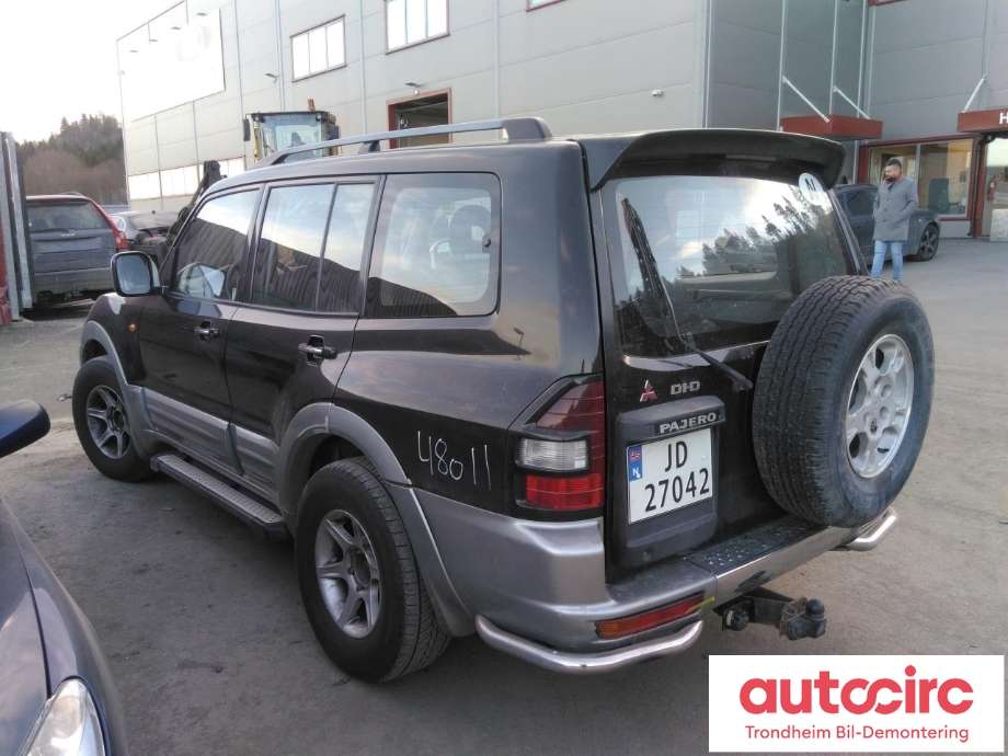 Mitsubishi Pajero 2000-2006 (Type III) , Motorkode: 4M41, Girkassekode: 