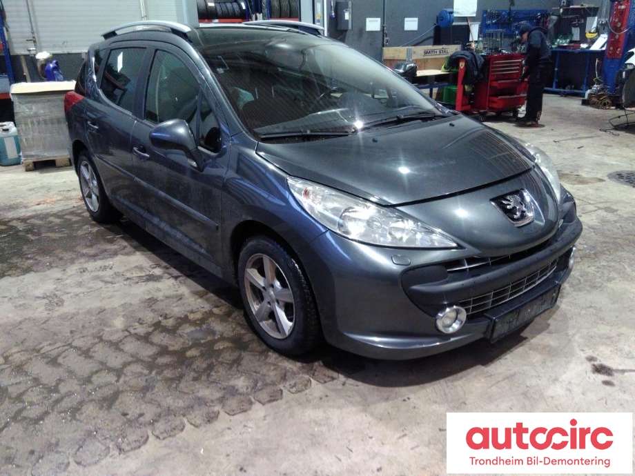 Peugeot 207 2006-2012 , Motorkode: 9H01, Girkassekode: