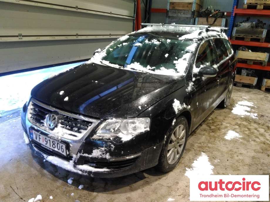 VW Passat 2005-2010 (B6) (B6), Motorkode: BLS, Girkassekode:
