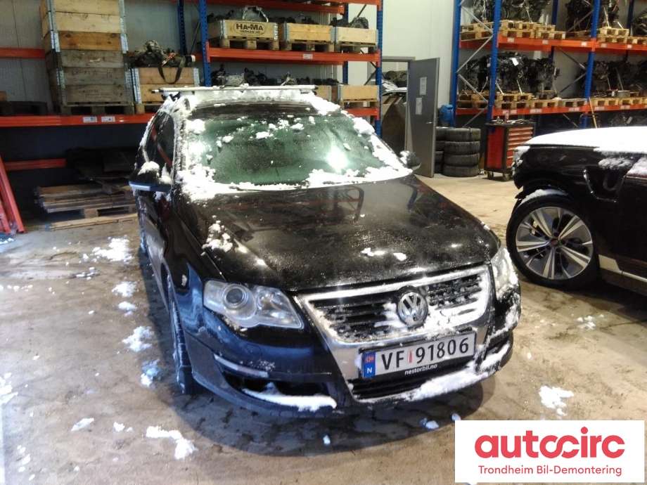 VW Passat 2005-2010 (B6) (B6), Motorkode: BLS, Girkassekode:
