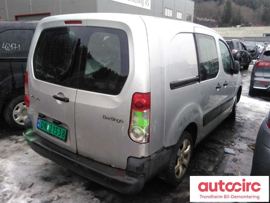 Citroën Berlingo 2008-2015 (Type II, Fase 1) , Motorkode: 9HS EL. 9H04, Girkassekode: 
