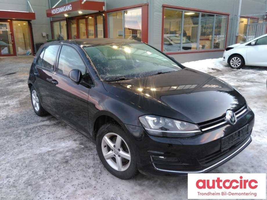 VW Golf VII 2012-2017 (Fase 1) , Motorkode: CYVB, Girkassekode: RGN