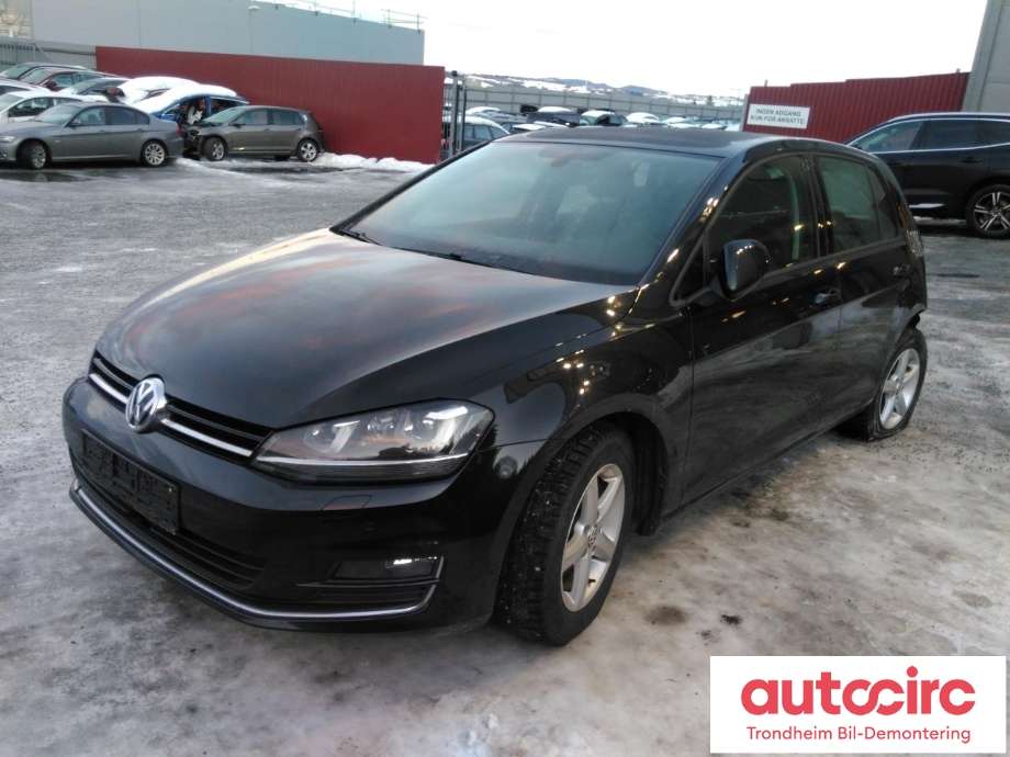 VW Golf VII 2012-2017 (Fase 1) , Motorkode: CYVB, Girkassekode: RGN