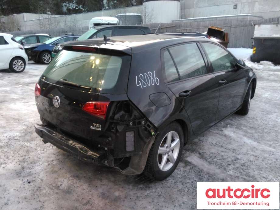 VW Golf VII 2012-2017 (Fase 1) , Motorkode: CYVB, Girkassekode: RGN