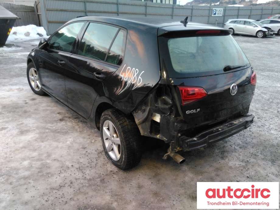 VW Golf VII 2012-2017 (Fase 1) , Motorkode: CYVB, Girkassekode: RGN