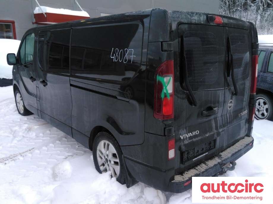 Opel Vivaro B 2014-2019 , Motorkode: R9M-450, Girkassekode: M73