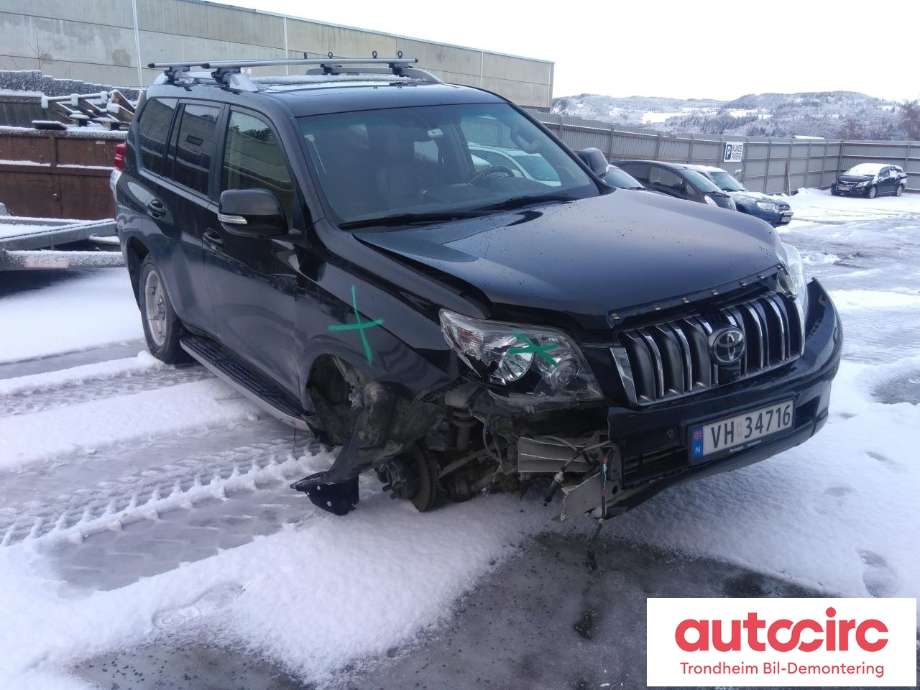 Toyota Land Cruiser 150 2010-2013 (Fase 1) , Motorkode: 1KD-FTV, Girkassekode: 3500060C40