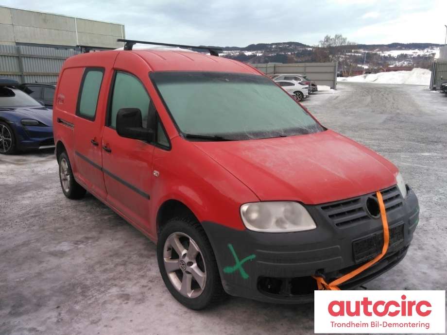 VW Caddy 2004-2010 (Type III, Fase 1) , Motorkode: BLS, Girkassekode: KXV