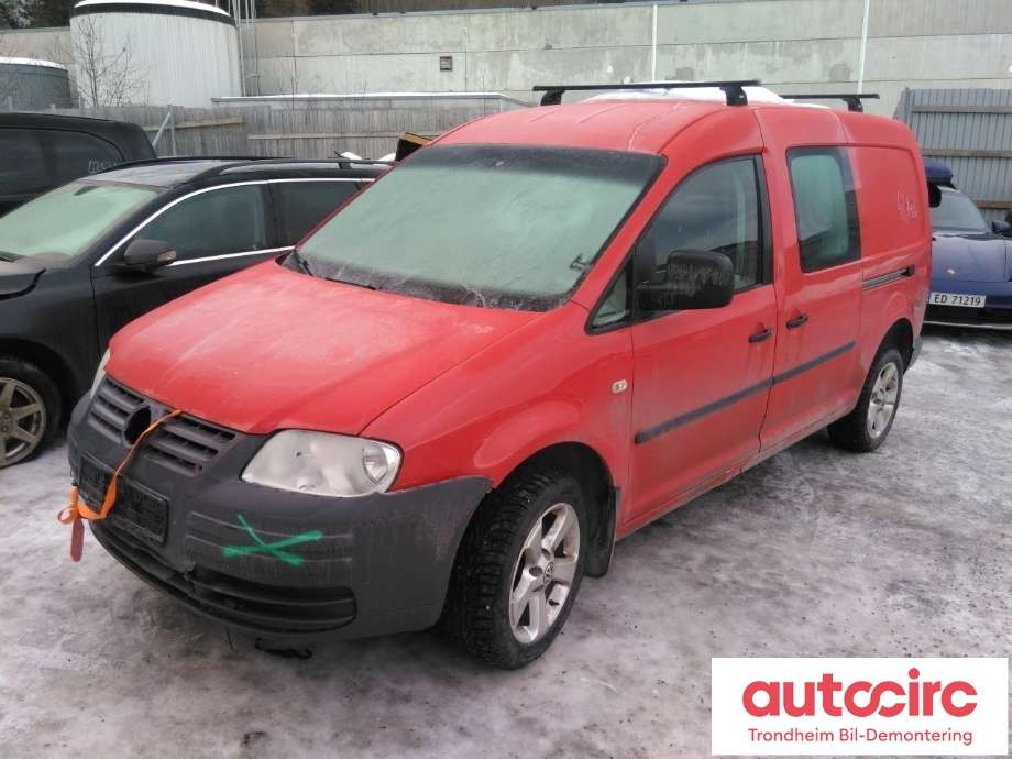 VW Caddy 2004-2010 (Type III, Fase 1) , Motorkode: BLS, Girkassekode: KXV
