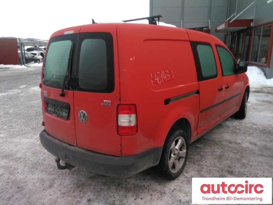 VW Caddy 2004-2010 (Type III, Fase 1) , Motorkode: BLS, Girkassekode: KXV