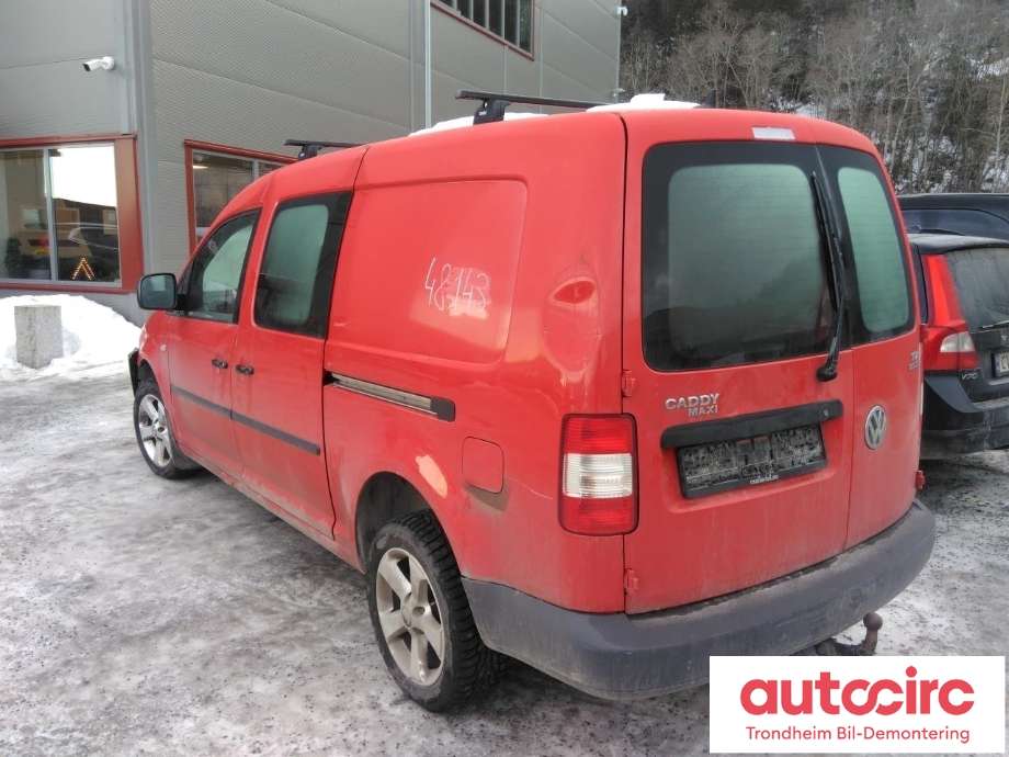 VW Caddy 2004-2010 (Type III, Fase 1) , Motorkode: BLS, Girkassekode: KXV