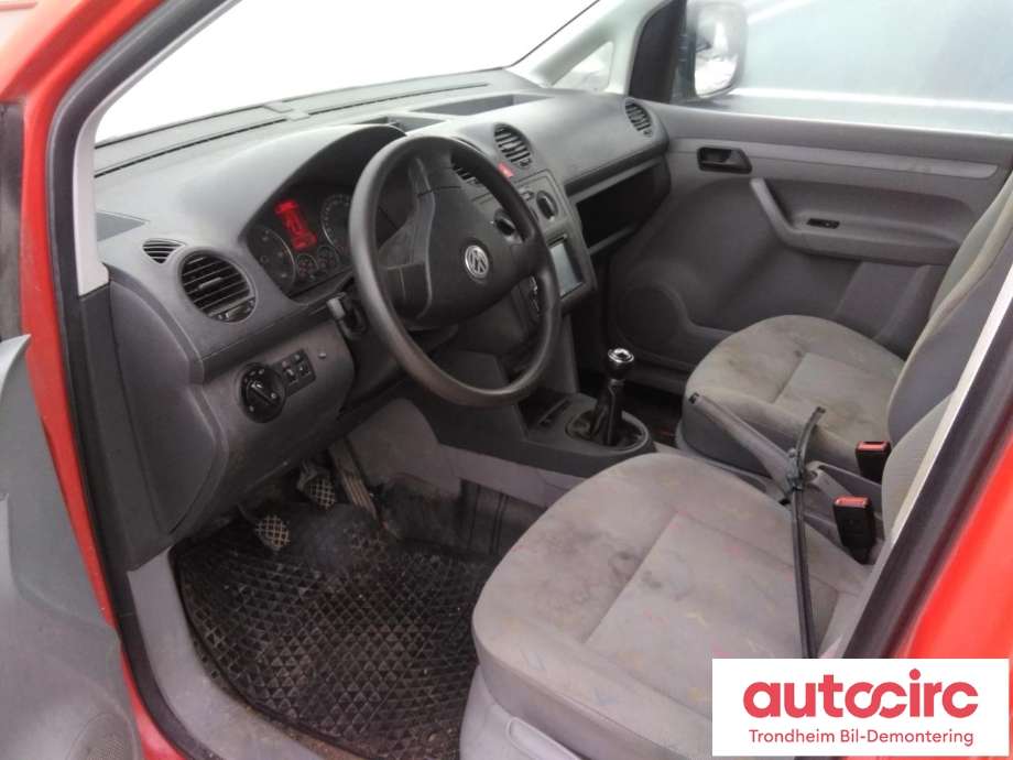 VW Caddy 2004-2010 (Type III, Fase 1) , Motorkode: BLS, Girkassekode: KXV