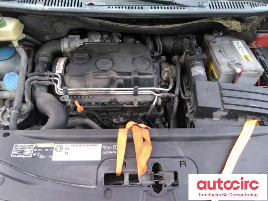 VW Caddy 2004-2010 (Type III, Fase 1) , Motorkode: BLS, Girkassekode: KXV