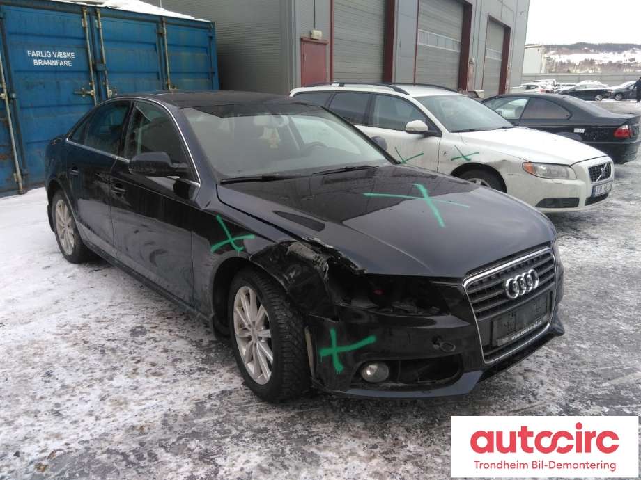 Audi A4 2007-2014 (Type IV) (B8) (B8), Motorkode: CAGC, Girkassekode: LLM
