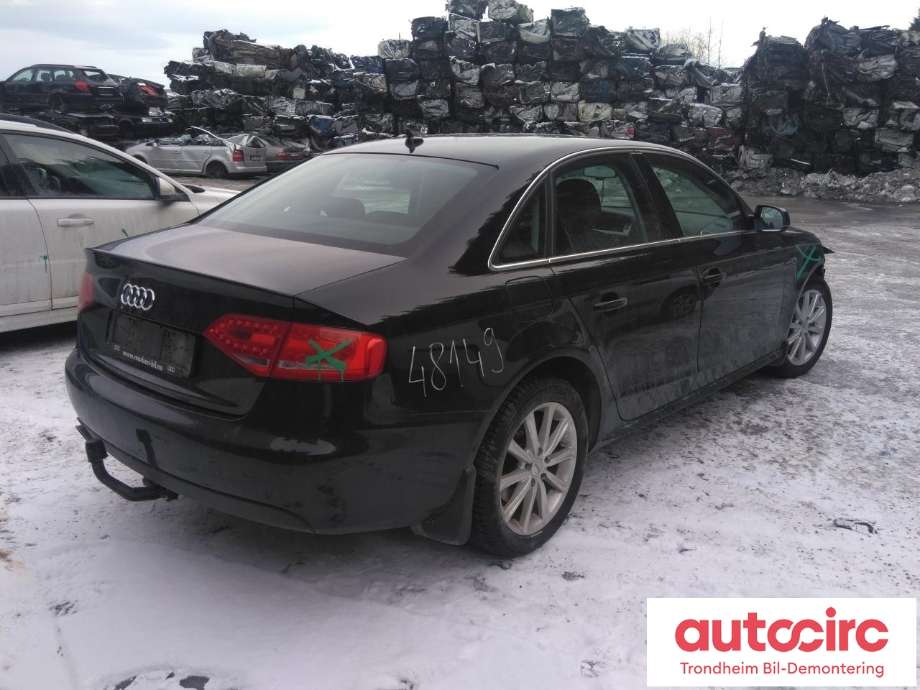 Audi A4 2007-2014 (Type IV) (B8) (B8), Motorkode: CAGC, Girkassekode: LLM