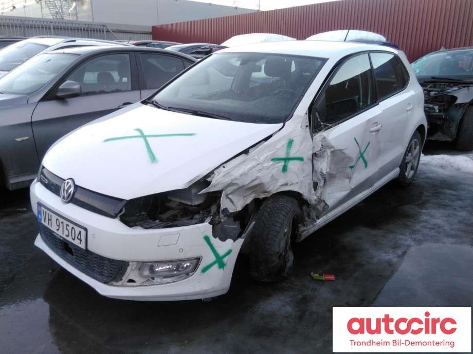 VW Polo 2014-2017 (Type V, Fase 2) , Motorkode: CHZB, Girkassekode: SMF
