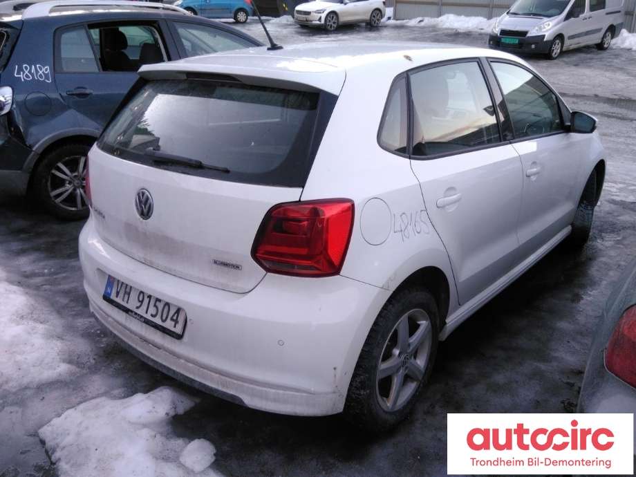 VW Polo 2014-2017 (Type V, Fase 2) , Motorkode: CHZB, Girkassekode: SMF