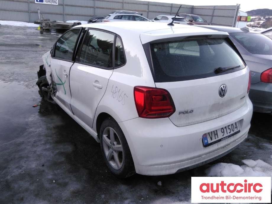 VW Polo 2014-2017 (Type V, Fase 2) , Motorkode: CHZB, Girkassekode: SMF