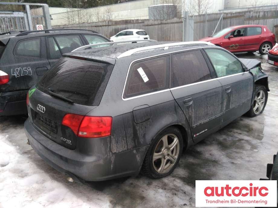 Audi A4 2004-2008 (Type III) (B7) (B7), Motorkode: BPW, Girkassekode: JEE