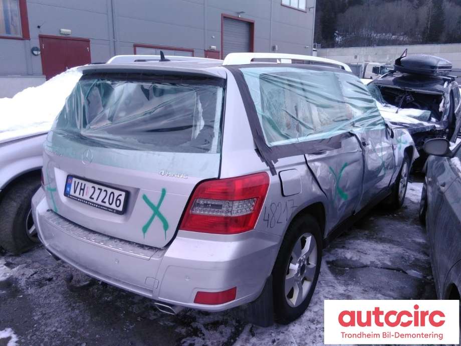 Mercedes GLK 2008-2015 (X204) (X204), Motorkode: 0M651.912, Girkassekode: 204607