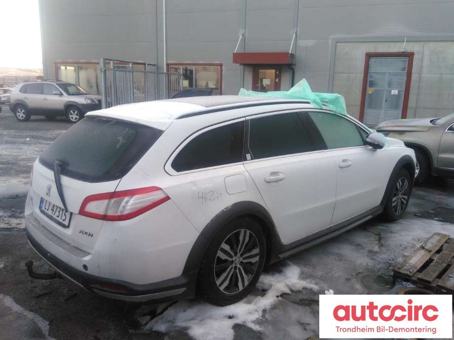 Peugeot 508 2011-2014 (Type I, Fase 1) , Motorkode: RHC, Girkassekode: 2231 S7
