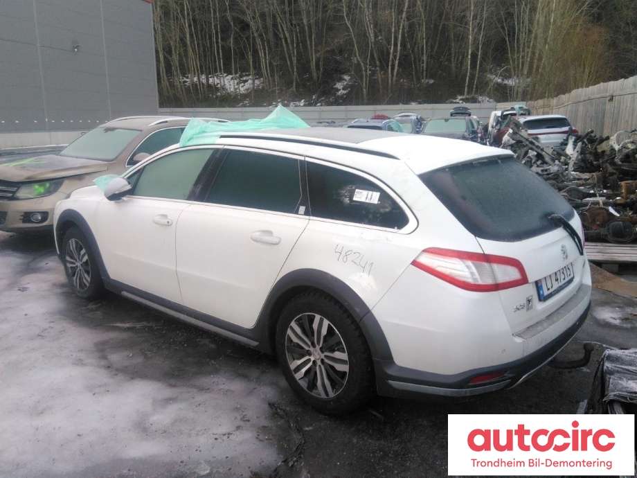 Peugeot 508 2011-2014 (Type I, Fase 1) , Motorkode: RHC, Girkassekode: 2231 S7