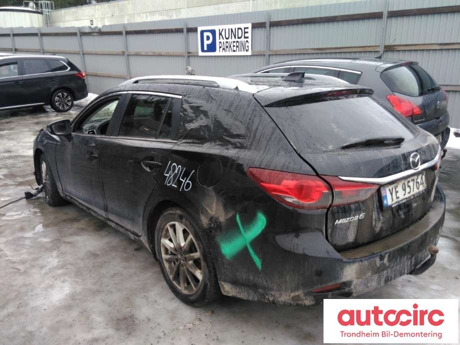 Mazda 6 2013-2015 (Type III, Fase 1) , Motorkode: SH-VPTS, Girkassekode: GWDF-03-000