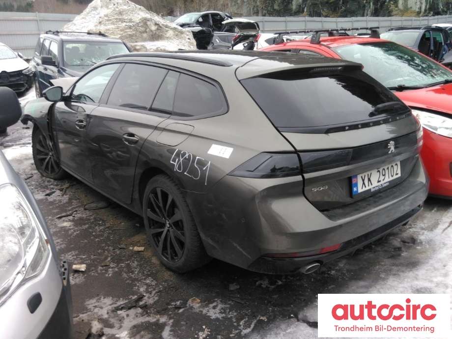 Peugeot 508 2018-->> (Type II) , Motorkode: DGZ, Girkassekode: 98 407 150 80