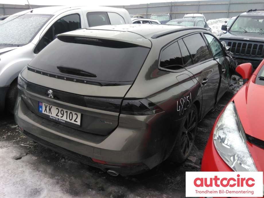 Peugeot 508 2018-->> (Type II) , Motorkode: DGZ, Girkassekode: 98 407 150 80